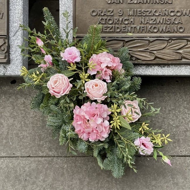 Mieszana kompozycja na grób Bydgoszcz