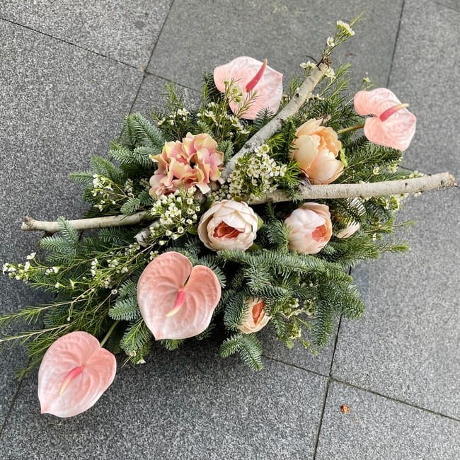 Mieszany stroik na grób