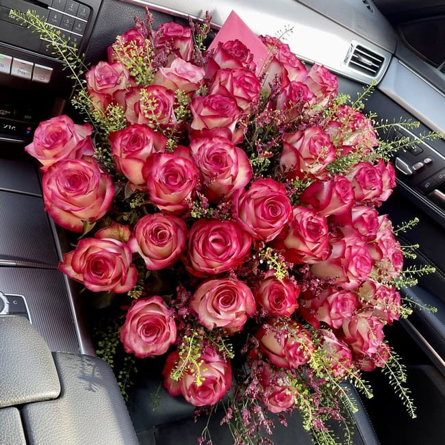 Najpiękniejszy bukiet róż na walentynki