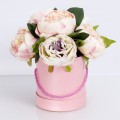 PEONIA Flower box ze sztucznych kwiatów
