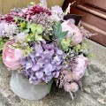EFEMERYDA Flower box ze sztucznych kwiatów