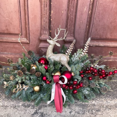 Stroik bożonarodzeniowy - WŁADCA LASU