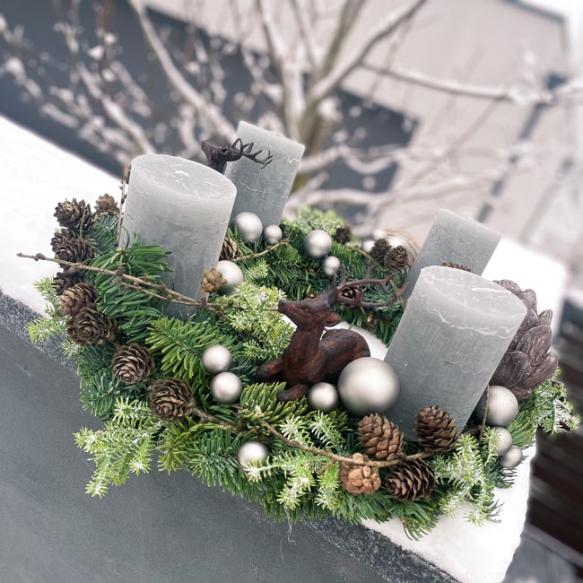 Wianek świąteczny do pokoju dziecka.